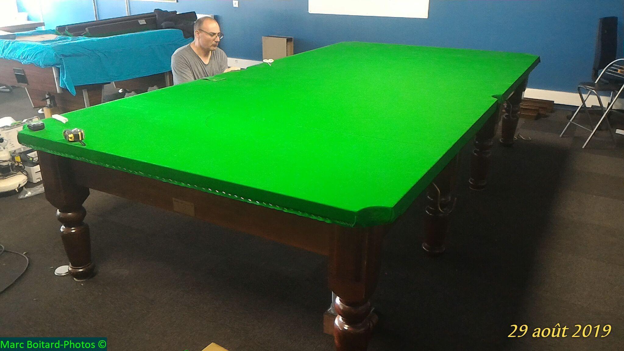 Montage du tapis (Strachan 6811 gold tournament)